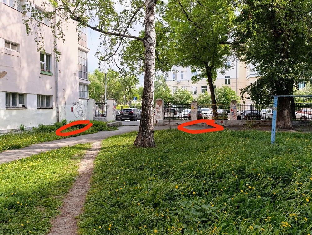 Предположительные места размещения НТО. Фото: читатель It's My City
