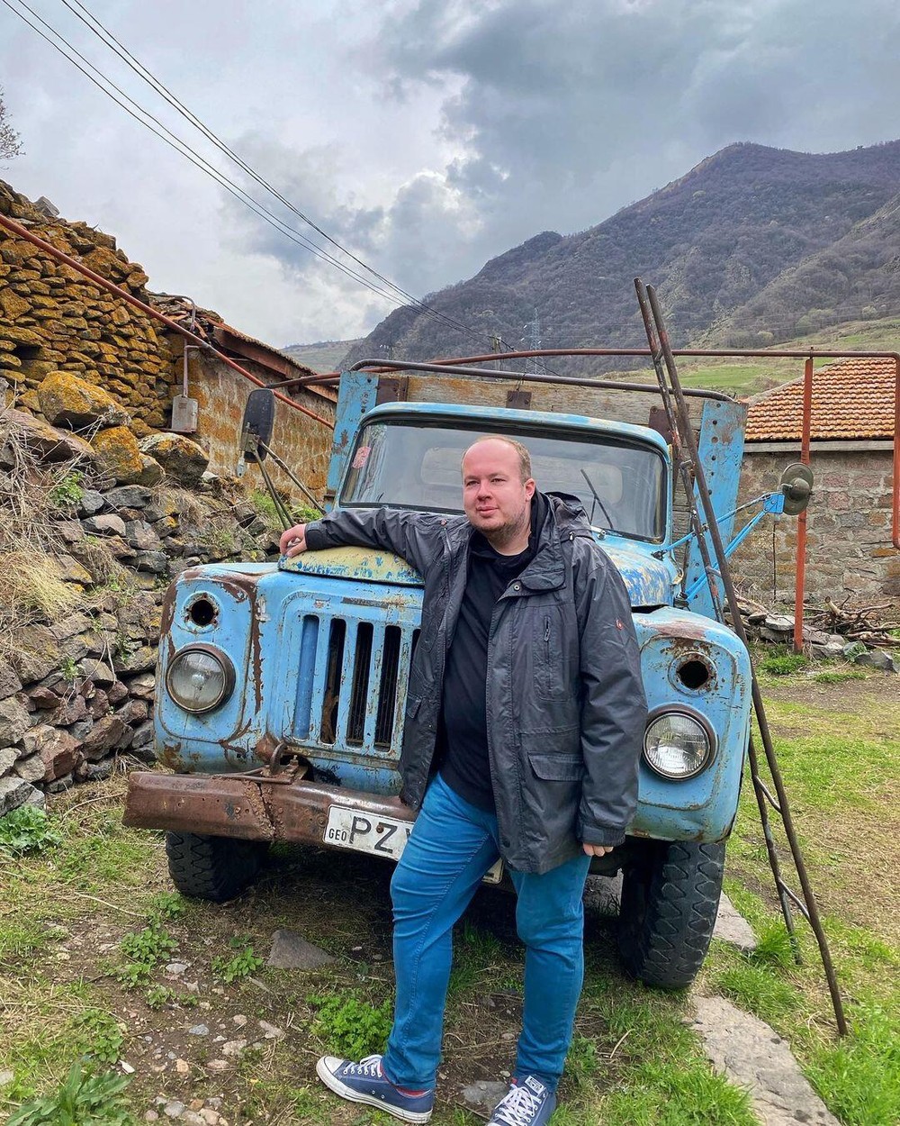 Георгий Албуров в Грузии. Фото: Instagram Албурова