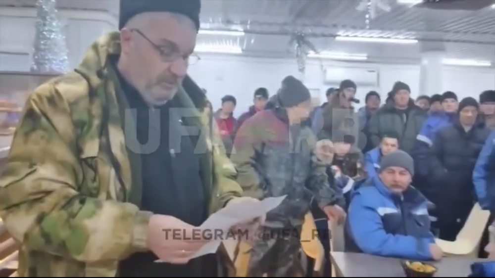 Строители трассы обращаются к Путину и объявляют забастовку. Скриншот: Ufa1