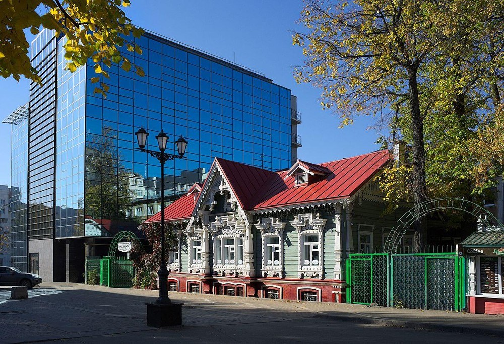 Резной домик Токаревой в Перми. Фото: Serg Zabolotskih / Wikimedia Commons
