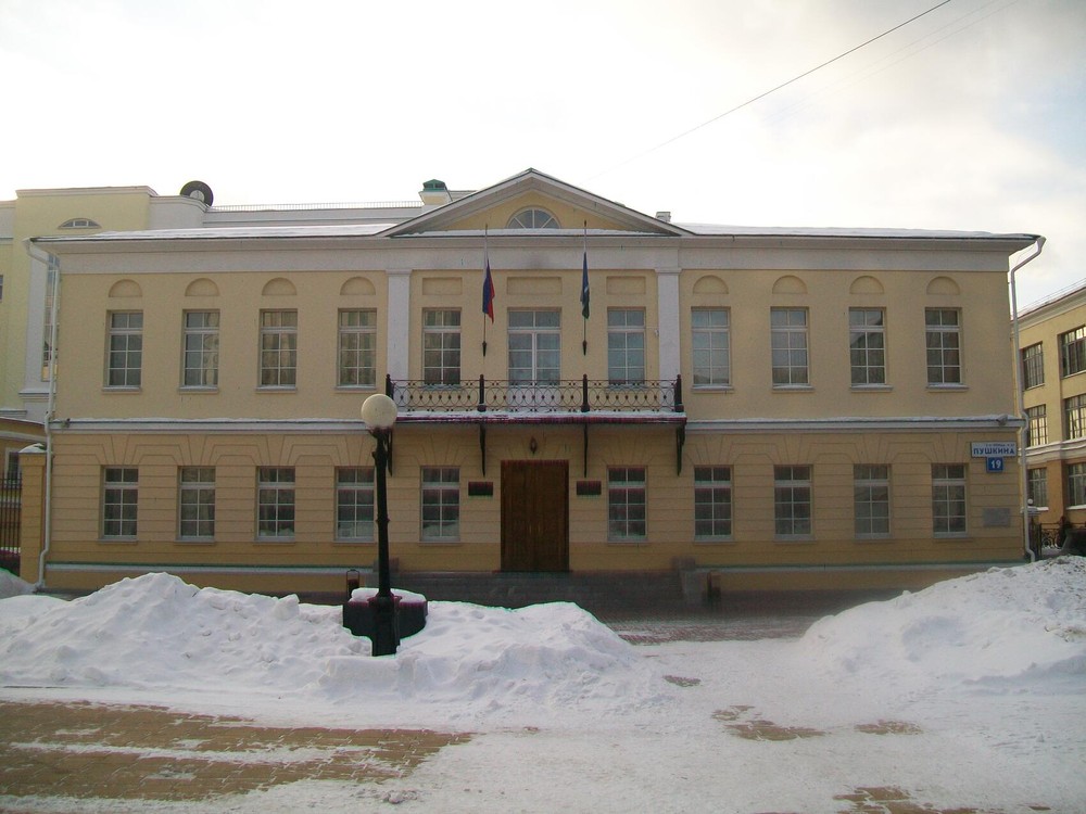 Здание Уставного суда на Пушкина, 19. Фото: Wikpedia.org