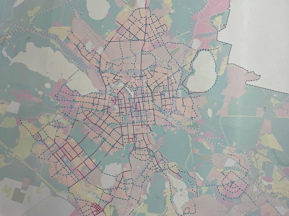Утверждаемый велокаркас. Фото: Анна Гринь / It's My City