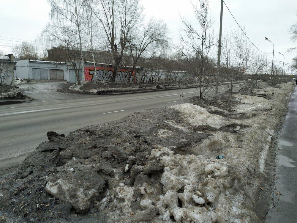Грязь на ул. Восточная в 2020 году. Фото: Дмитрий Калинин