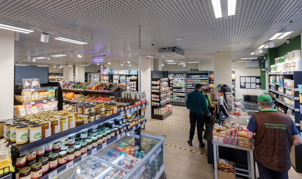 Фото одного из магазинов с официального сайта «ВкусВилла» 