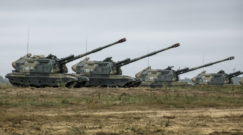 Военные учения «Запад-2021», после которых часть войск не вернулась на базу. Фото: Минобороны РФ