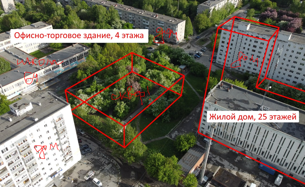 Проект застройки 