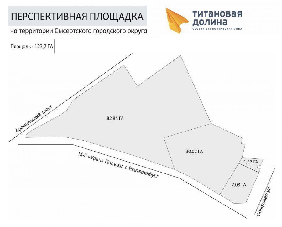 Схема перспективного участка. Фото: департамент информационный политики Свердловской области