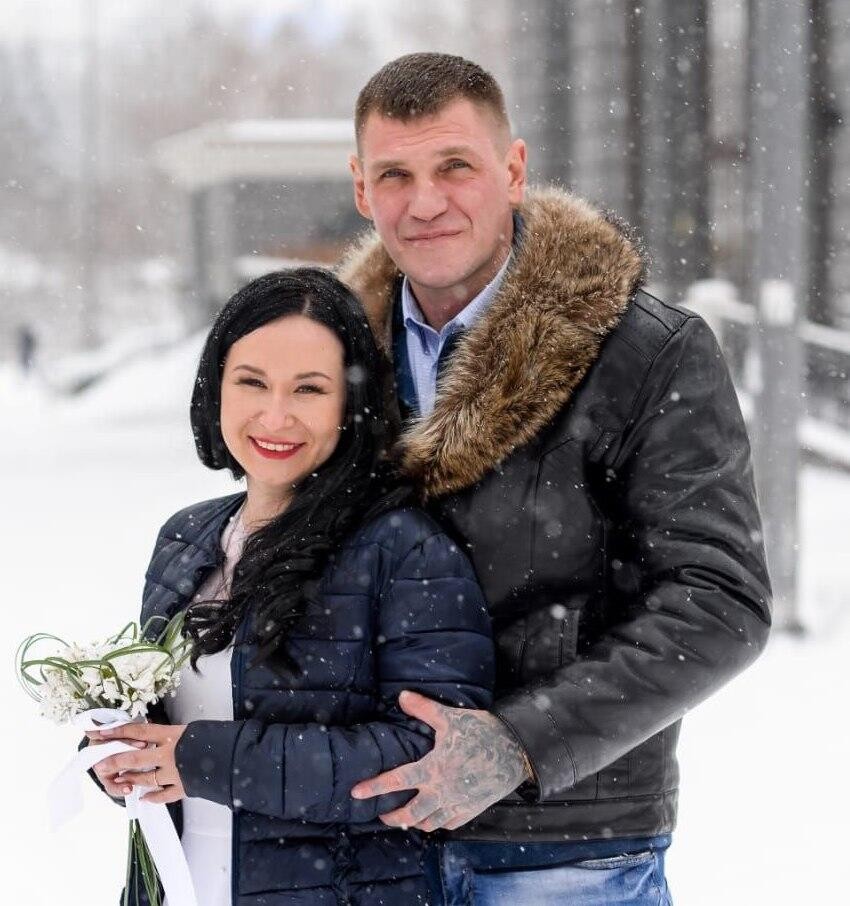 Людмила с мужем. Фото предоставлено Людмилой Темерхановой