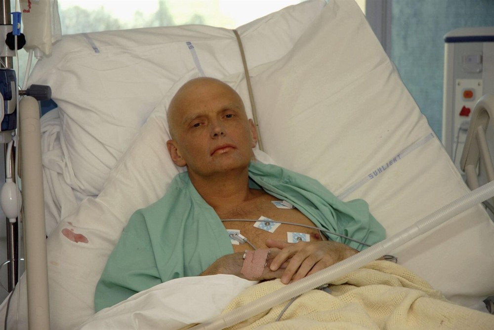Александр Литвиненко незадолго до смерти. Фото: Википедия