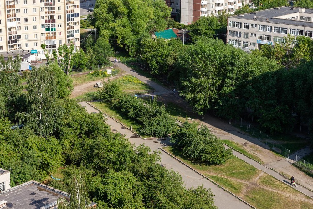 Часть сквера у детского сада №248. Фото: Игорь Брук / It's My City