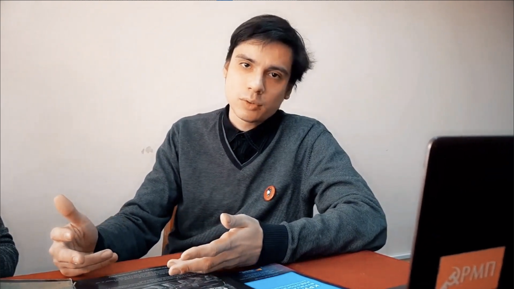 Кирилл Губанов Скриншот из видео «Интервью с одним из наших челябинских товарищей» / YouTube-канал «РМП - Российская маоистская партия»