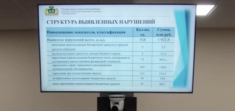 Скриншот трансляции заседания