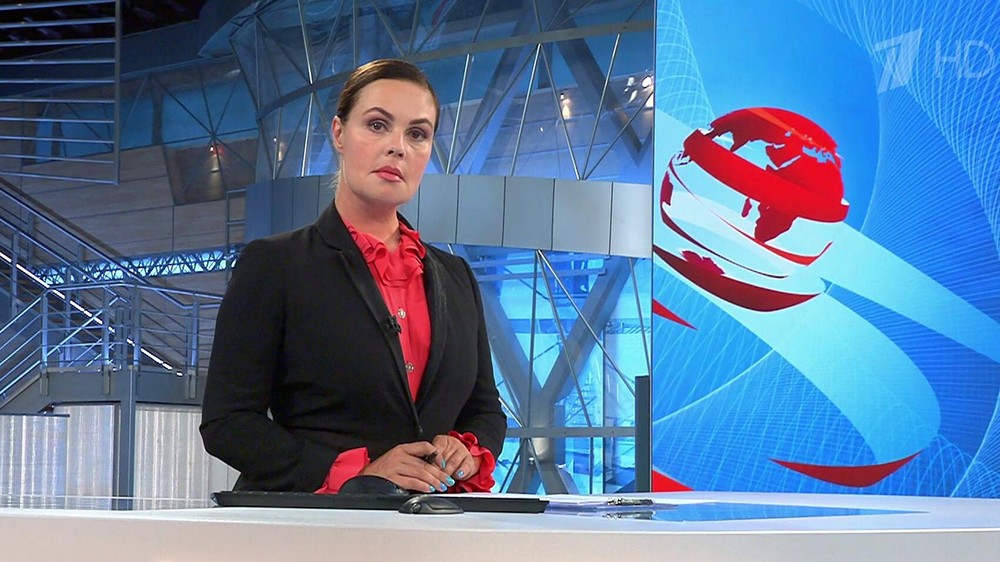 Стоп-кадр телеэфира «Первого канала»