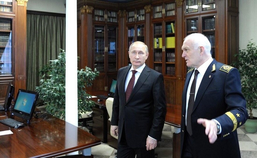 Владимир Путин и Владимир Литвиненко, 2015 год. Фото: Kremlin.ru