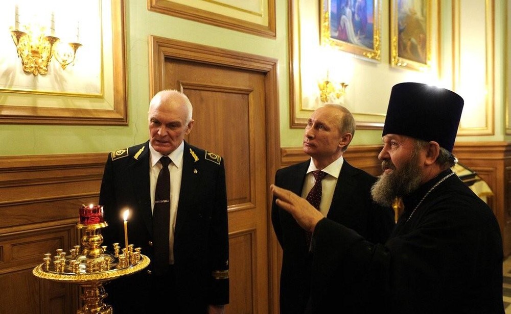 Владимир Путин и Владимир Литвиненко, 2015 год. Фото: Kremlin.ru