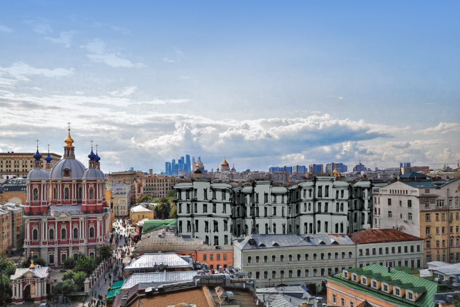 Предполагаемый вид на Замоскворечье после строительства ЖК / Фото: zmsk.club