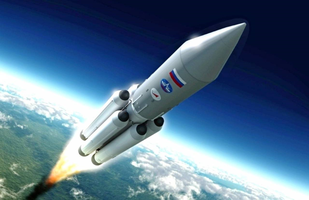 Макет сверхтяжелой ракеты «Енисей» / Источник: «Роскосмос»