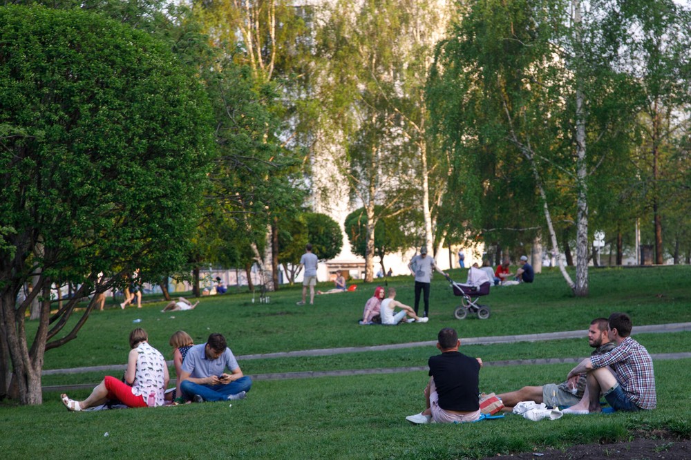 Сквер у Драмтеатра летом. Фото: Марина Молдавская / It's My City