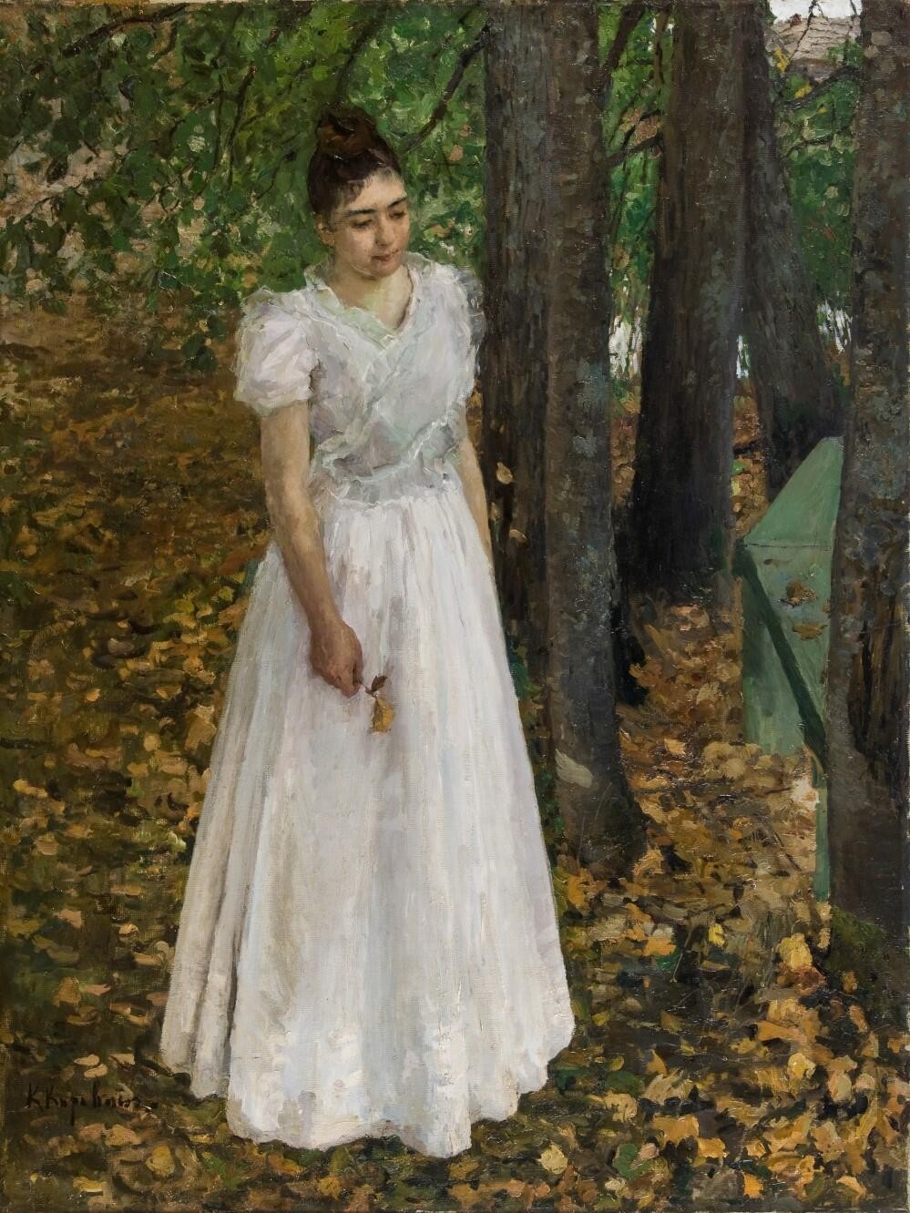 «Осень», Константин Коровин, 1891. НХГМ