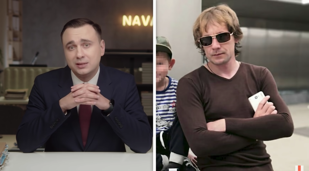 Александр Кошелев справа. Стоп-кадр с YouTube-канала Навального.