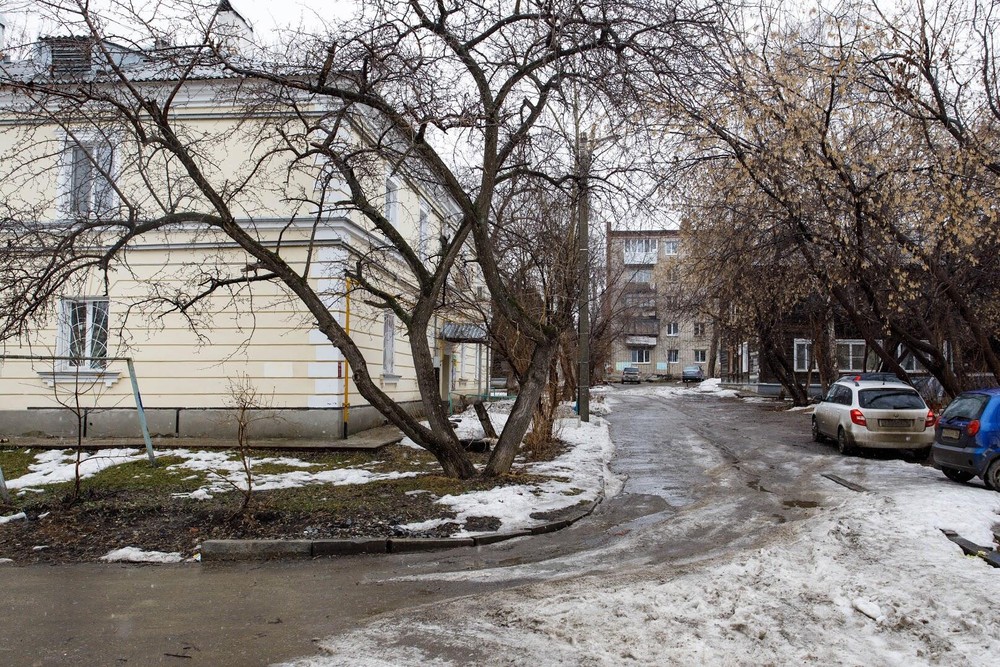 Разноплановая застройка квартала Втузгородка: деревянные дома, двухэтажки и хрущевки. Фото: Марина Молдавская / It's My City